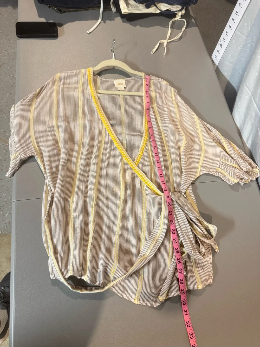 Maeve striped blouse